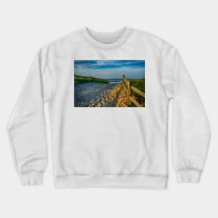 This Way To The Beach Crewneck Sweatshirt